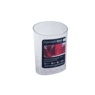 Escorredor De Talheres Coza Glass 11,7 x 8,1 x 16,2 cm Cristal