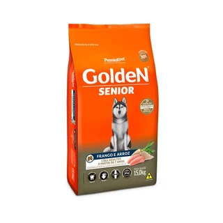 Ração Golden Fórmula Cães Sênior Frango e Arroz 15 kg em Oferta na Shopee