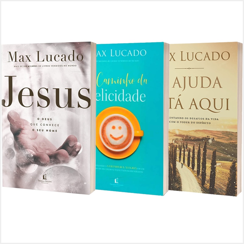 Combo Max Lucado 3 Livros | Shopee Brasil