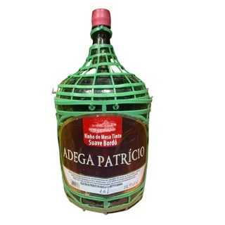 Vinho Adega Patrício Bordo Suave 4600ml