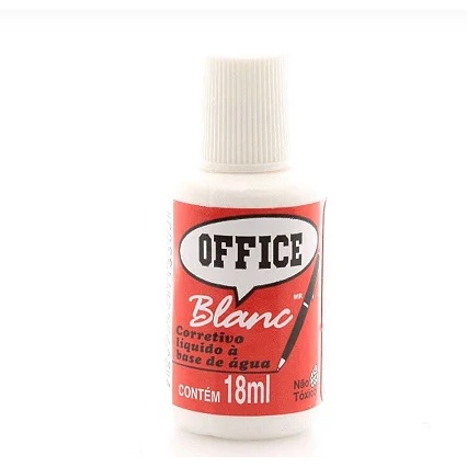 Corretivo Líquido Branquinho Escolar 18ml Radex 1un. | Shopee Brasil