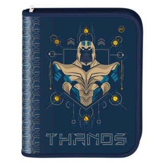 Fichário Universitário com Zíper DAC Avengers Thanos 48 Folhas
