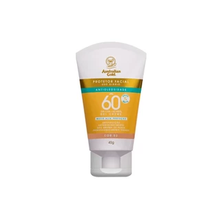 Australian Gold Protetor Solar Facial Matte FPS60 Cor 02 40g em Oferta na Shopee