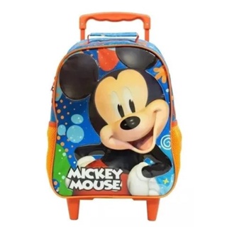 Mochila Rodinha G 16 Mickey R Infantil Escolar Xeryus 10510