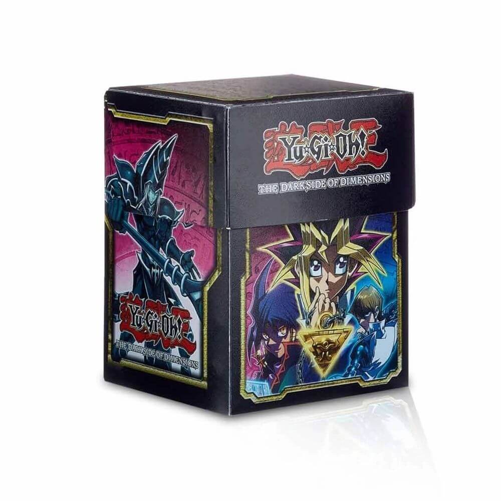 the dark side of dimensions movie booster box Yu-gi-oh YuGiOh Booster Pack – 5 Ultra-Rare Cards Per Pack, Includes New Blue-Eyes & Dark Magician Cards Featuring the coveted blue yugioh card size dimensions YuGiOh