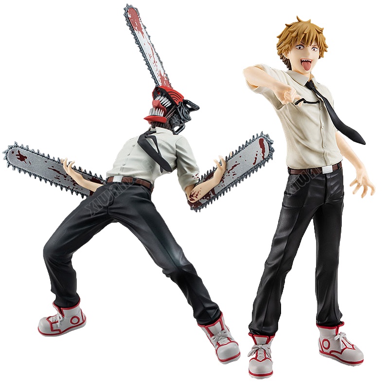 Homem Motosserra Anime Figura Denji Pochita 17cm Ação Figurine Brinquedos Modelo Colecionável Para Crianças Adultas