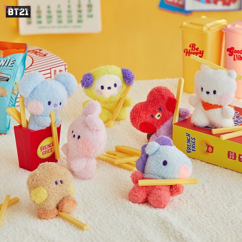 Kpop BTS BT21 baby Minini Bonecos De Pelúcia Macia E Recheados 12