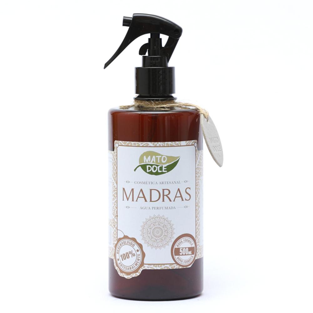 Água Perfumada Ambiente Roupa Madras Suave 500ml Mato Doce