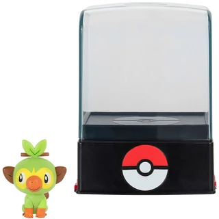 Boneco Pokémon Figura de Batalha Grookey Sunny Brinquedos Case Action Figure Pokémon Inicial Planta