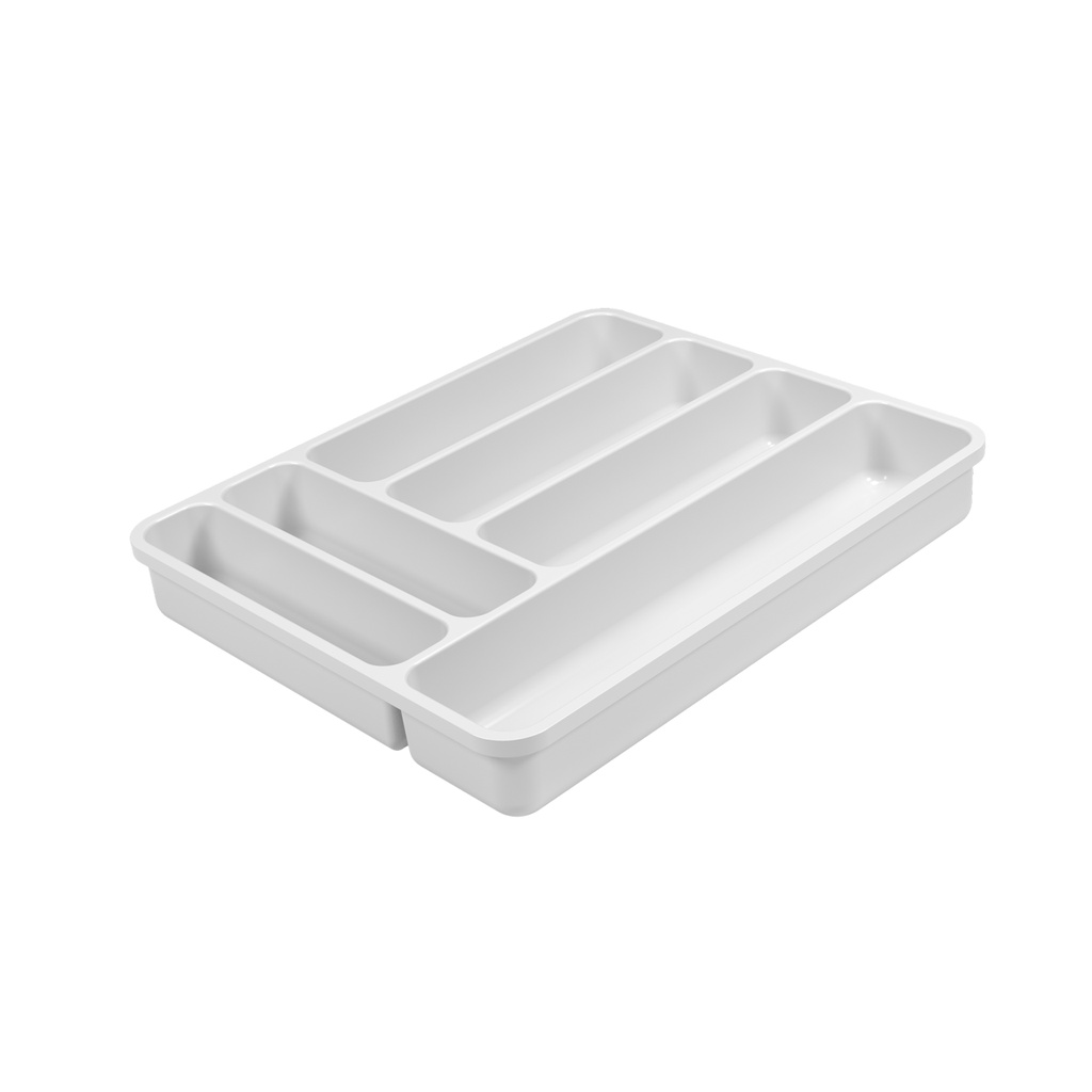 Organizador de Talheres Coza Perfect 36 x 30 x 5 cm Branco