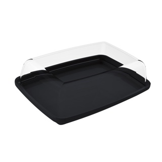 Manteigueira Coza Cozy Preto. Também pode ser utilizada para acomodar pequenos frios e goiabada, na geladeira.