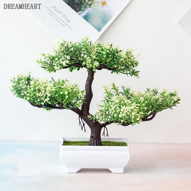 Flor Plástica Natural Realista Bonsai Adequado Para O Festival De Ano Novo Do Casamento