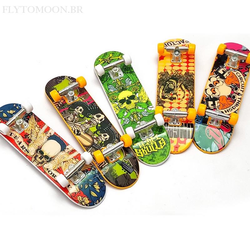 Mini dedo skate fingerboard brinquedos dedo scooter skate board