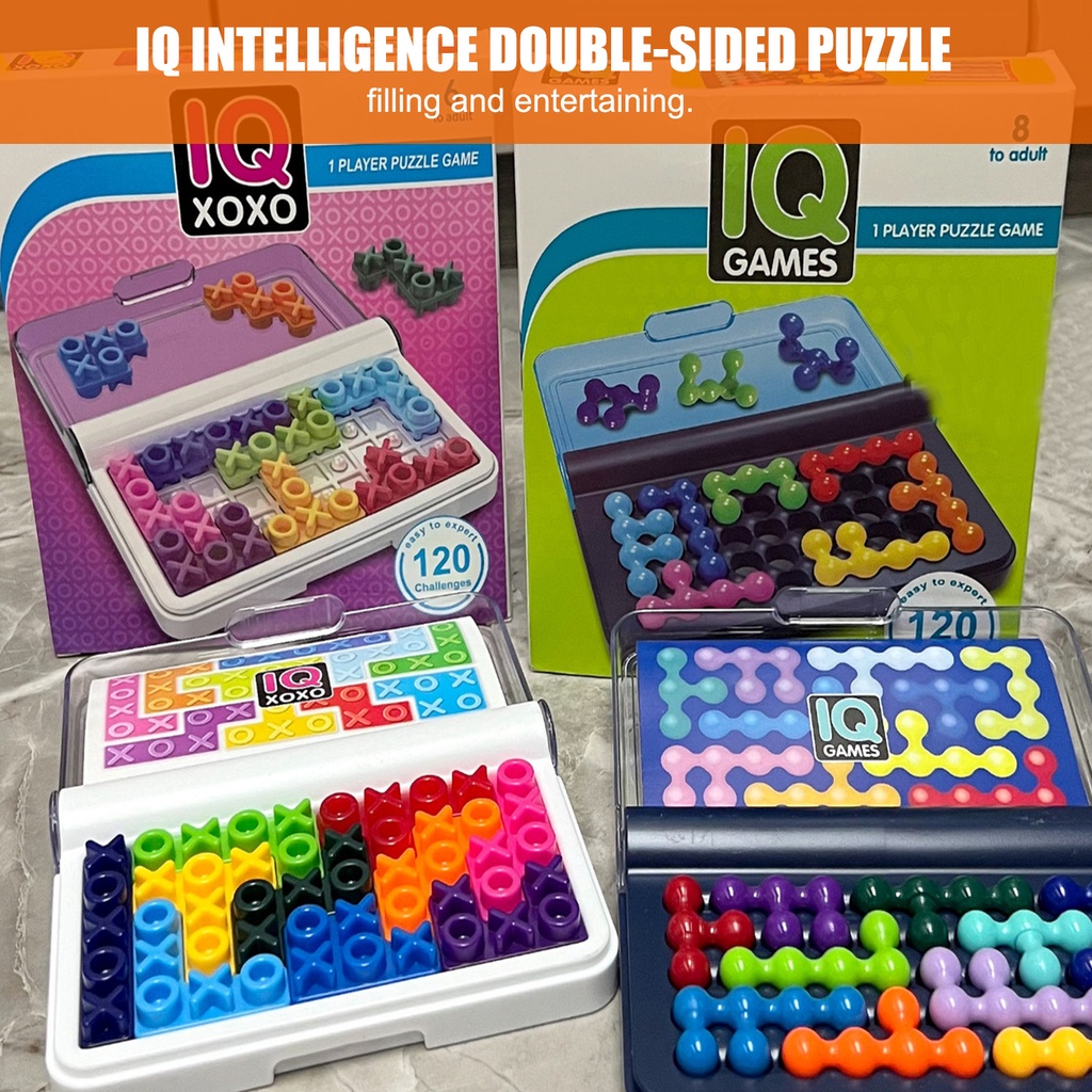 Jogos Smart IQ para Crianças, Puzzle 3D, Construção do Pensamento