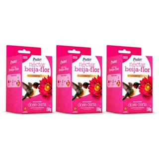 Néctar P/ Beija-flores Prefere 150g C/6 Sachês - 3 un