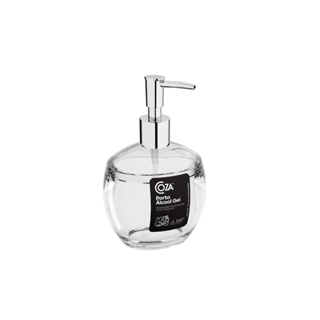 Porta Álcool Gel Spoom Coza Classic 300 ml Cristal