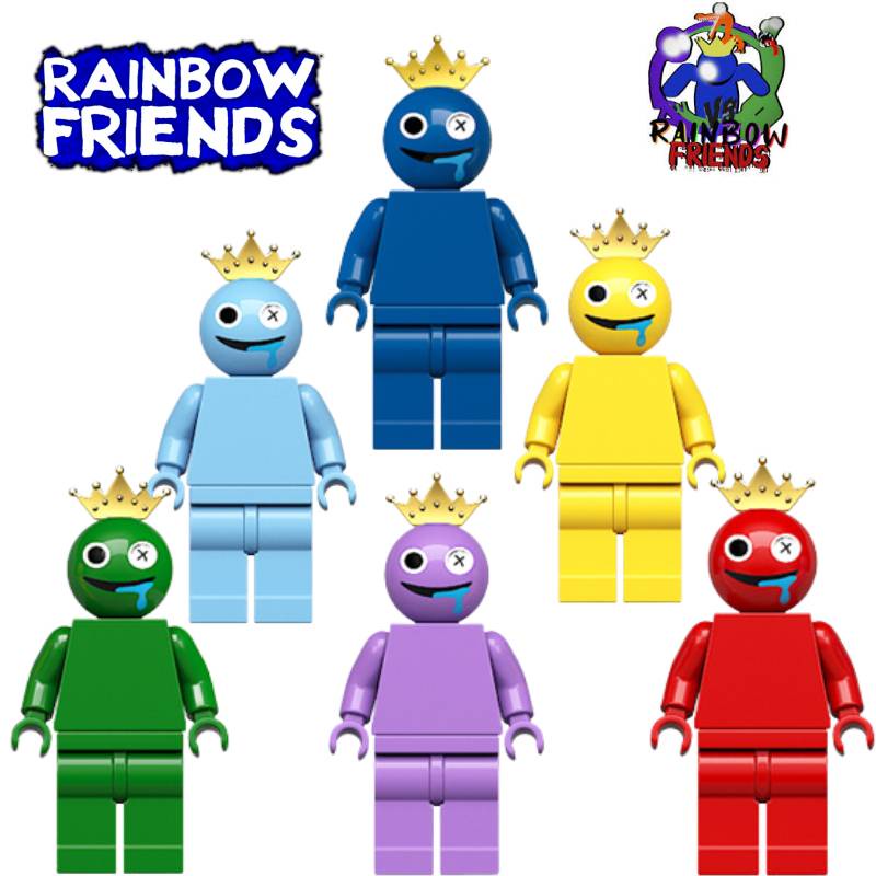 Rainbow Friends Minifigures Building Block Robloxs Assembled Building Block  Educational Toys For Lego