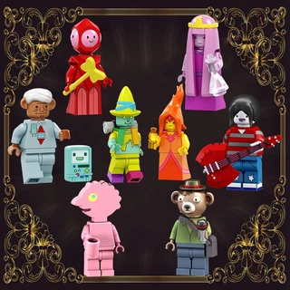 Tempo De Aventura Com Finn E Jake Anime Brinquedos Educativos De Aniversário Para Crianças Bricolage Blocos De Construção Minifiguras Tijolos Filme