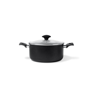 Caçarola Com Tampa Brinox Masala Antiaderente 2,7 Litros Ø 20 cm Preto