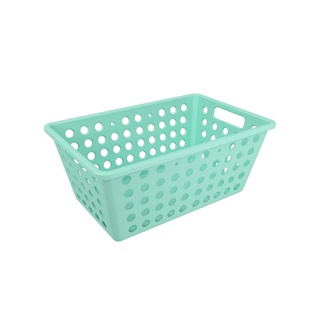 Cesta Organizadora Coza One 4,4 Litros 28,8 x 19,1 x 12,3 cm Verde Elétrico