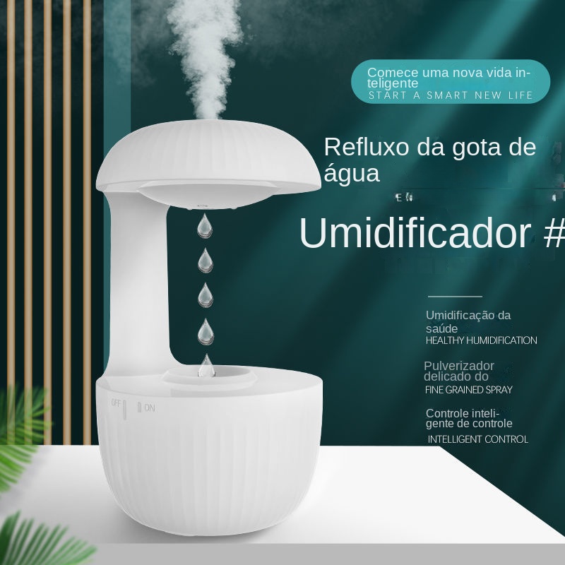 Umidificador Inteligente Doméstico Anti-Gravidade Aroma Difusor De Escritório Pequeno Criativo Alta -