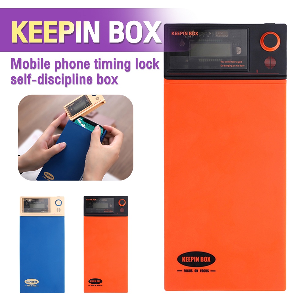 Smart Phone Lock Box Timer Exame Do Estudante Auto-Estudo Disciplina ...