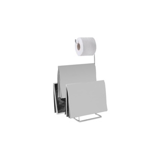 Papeleira Com Revisteiro Brinox Piazza 16 x 18,5 x 50 cm