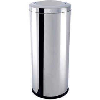 Lixeira Com Tampa Basculante Brinox Decorline 47 Litros Aço Inox