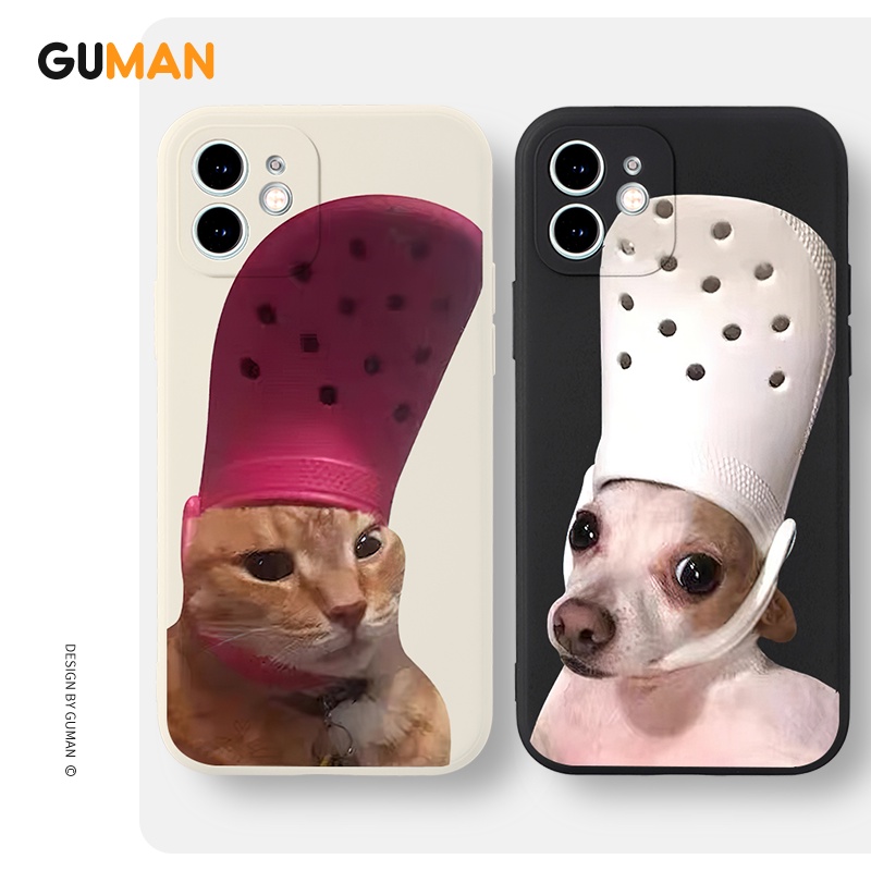 Capa De Celular GUMAN Luxo Silicone Casal Fofa Personalizada Anti Impacto Capinha Compatível Para iPhone 14 13 12 11 Pro Max X XS XR XYB1378