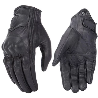 ICON Retro Luvas De Motocicleta De Couro Real Motocross Unisex Motociclismo Quentes Alpinestars