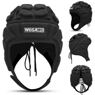 Capacete À Prova De Choque Proteger Chapéu Para Rugby, Futebol Goleiro & Golie Ajustável [instbr]