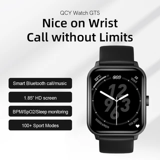 QCY Watch GTS Smart 1.85 HD Tela Grande Bluetooth Com Monitoramento De Saúde Relógio Esportivo