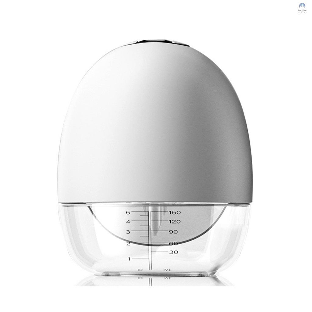 Bomba Tira Leite Portátil Com As Mãos Livres Elétrica Tela LED Para Amamentação 4 Modos 9 Nível De Sucção Baixo Ruído Bateria Embutida Coletor De 150ml Casa