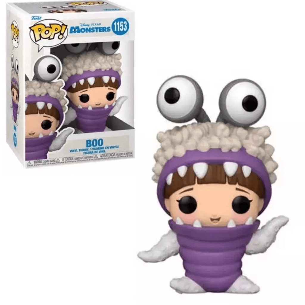 Funko Pop Boo with Hood Up #1153 Disney Monsters Inc | Shopee Brasil