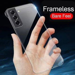 Capa Dura Transparente Ultra Fina E Para Samsung Galaxy S24 Plus S23 FE S24 Ultra S23+