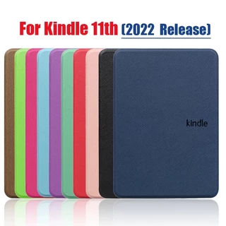 Para 6.0 Inch Kindle 11a Geração 2022 Liberado E-book À Prova De Suor PU Capa Dura De Couro Amazon Kids 2022 [Modelo NO : C2V2L3] Flip Com Auto Wake/Sleep