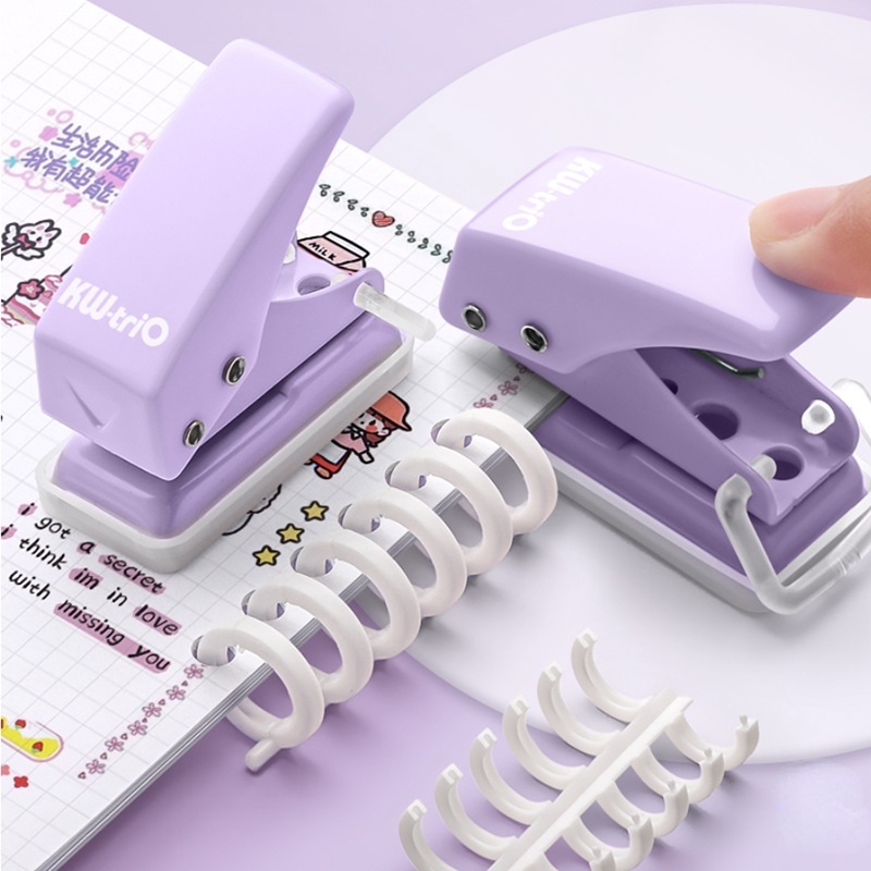 Furo De Papelaria Portátil De Escritório Papel Círculo De Perfuração Artesanato Mini Fofo Único Perfurador De Redondo Cortador Bricolage Acessórios De Corte