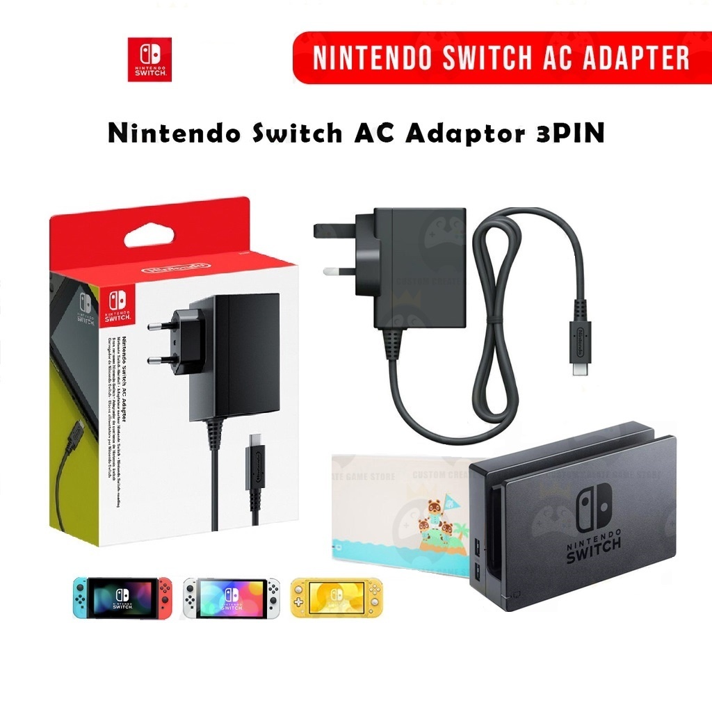 Base Multifuncional Para Nintendo Switch e Switch Oled Carregador Suporte  Cooler 2 USB Suporte 8 Jogos 