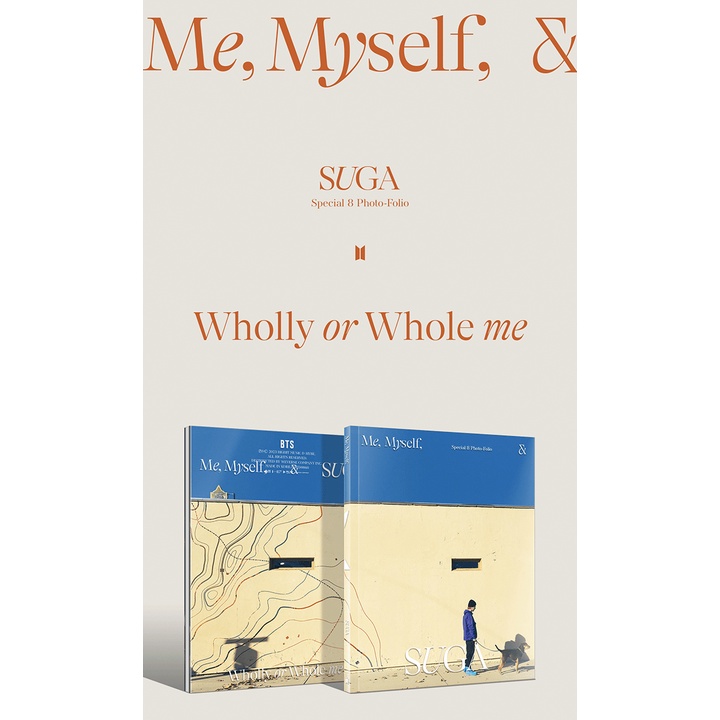 BTS] Special 8 Photo-Folio Me,Myself, and SUGA 'Wholly or Whole me