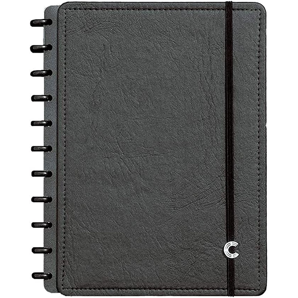 Caderno Inteligente Grande- Black- G+ Linhas Brancas-140Fls | Shopee Brasil