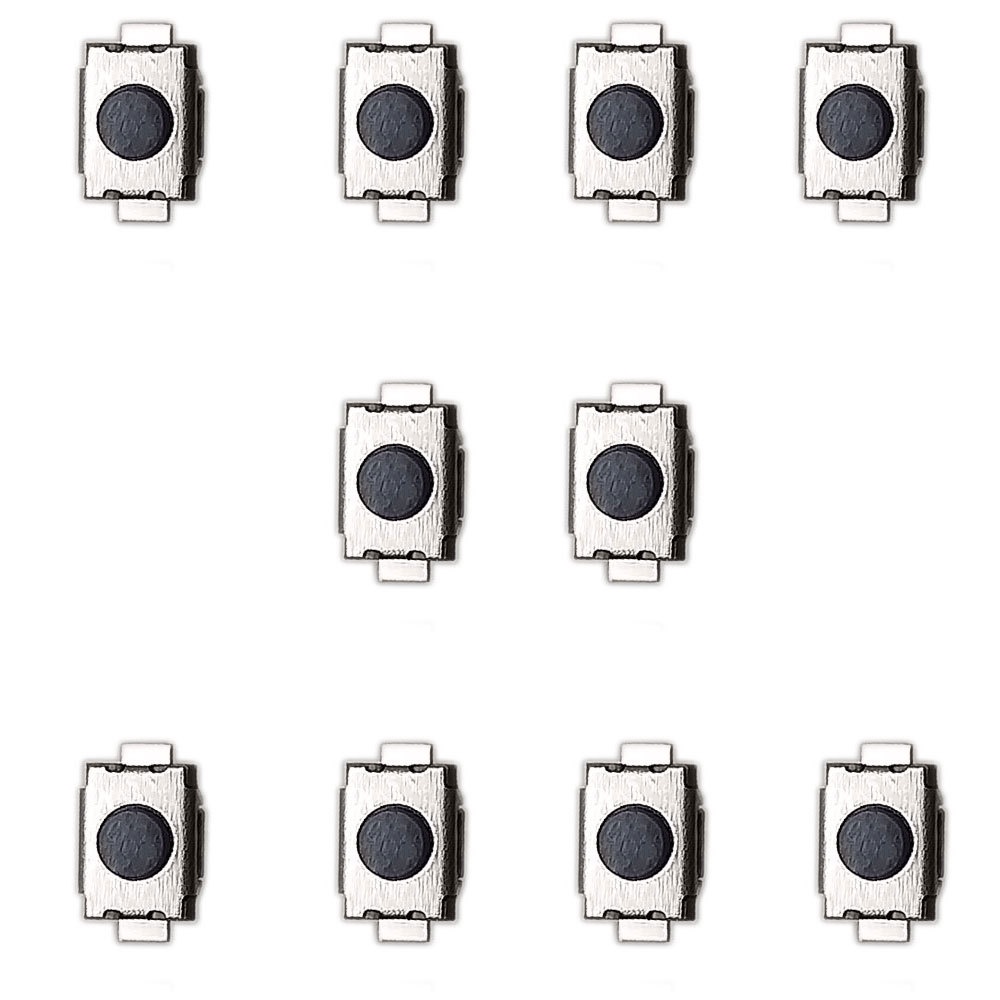 Interruptor Micro Botão Teclinha Kit 10 Unidades 2 Pernas