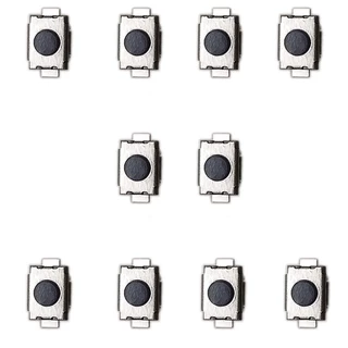 Interruptor Micro Botão Teclinha Kit 10 Unidades 2 Pernas