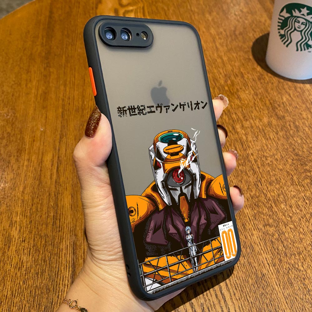 EVANGELION iPhoneケース Neon Genesis Evangelion EVA Armadura Anime À Prova De Choque Mate