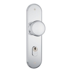 Fechadura Maçaneta Fixa 55mm Stam 1601/08 Esp Inox Externa