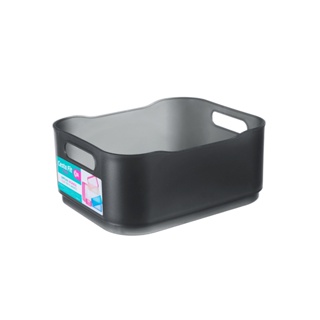 Cesta Organizadora Pequena Coza Fit 18,5 x 15 x 8 cm Fumê