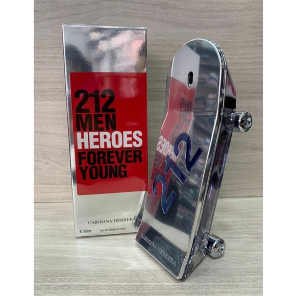 Perfume Masculino Formato De Skate 2-1-2 HEROES MEN - 90ML