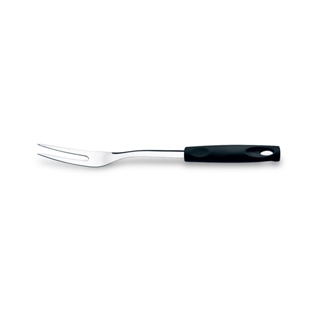 Garfo Trinchante Brinox Asti 30 cm Em Aço Inox Com Cabo Preto