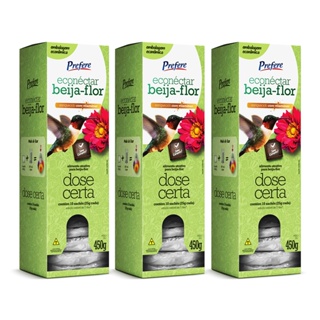 Econéctar P/ Beija-flores Prefere 450g C/18 Sachês - 3 un