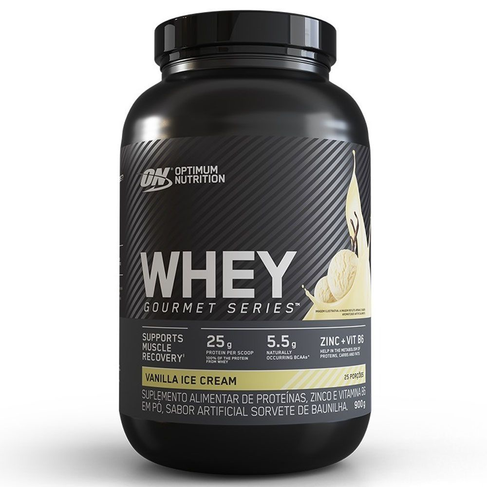 Whey Gold Gourmet 900g Baunilha – Optimum