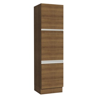 Paneleiro Madesa Glamy 60 cm 3 Portas - Rustic